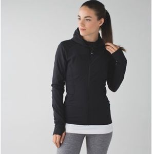 Reversible in flux Lululemon jacket with hood!