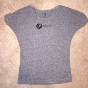 Oiselle Head Up Wings Out dolman tee-size small