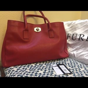 Furla Saffiano Leather Handbag