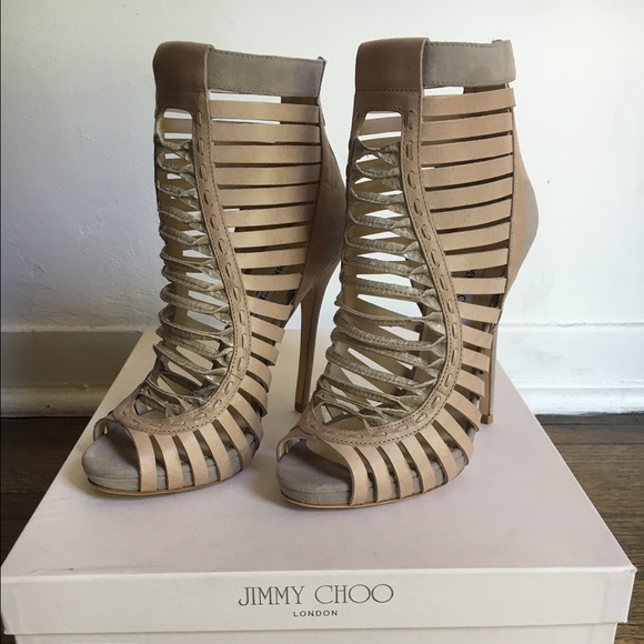Jimmy Choo Shoes - Jimmy Choo Maisy suede/croc heels