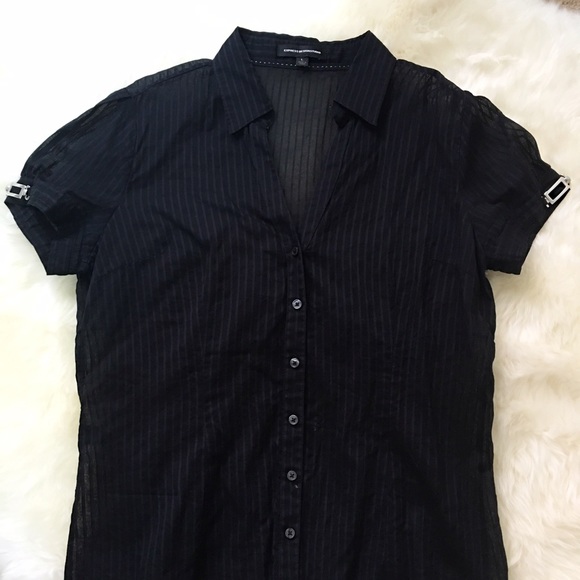 Black Express Design Studio Button Down