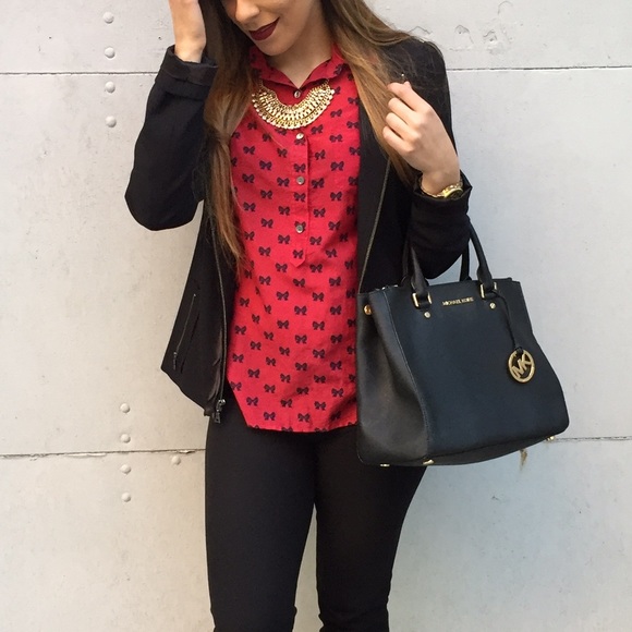 J. Crew Tops - J. Crew Bow Popover Shirt