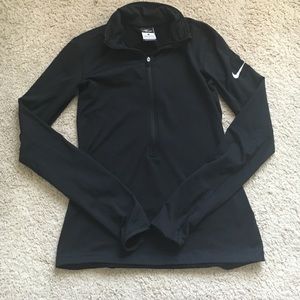 Nike pro quarter zip jacket.