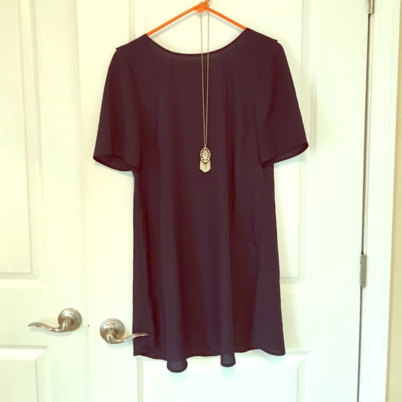 Tucker for Target Navy reversible shift dress