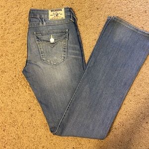 Women's true religion boot cut jeans size 27