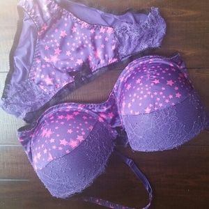 Bra and undies set NWOT