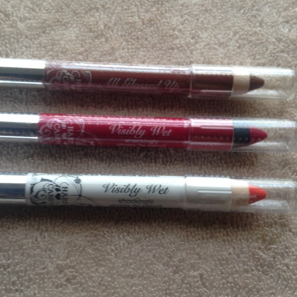 Three Hard Candy Visibly Wet Lip Glosses