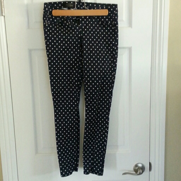 J. Crew polka dot jean