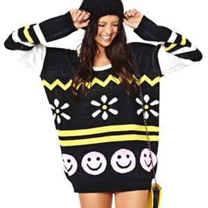 MINKPINK "Happy Place" oversized sweater, sz S