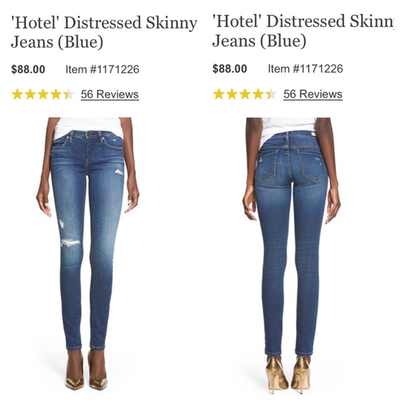 Basically Brand new Nordstrom Distressed Jeans
