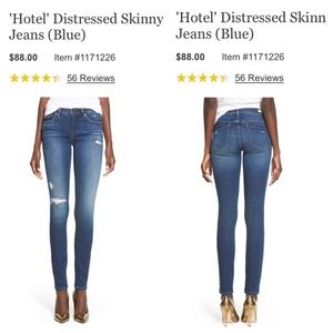 Basically Brand new Nordstrom Distressed Jeans