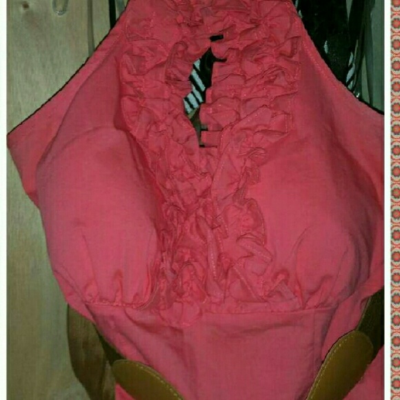Halter top ruffled - Picture 2 of 3