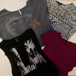 Crop tops and muscle tank