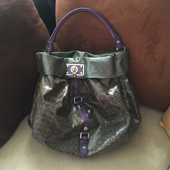 Marc by Marc Jacobs Handbags - Authentic Marc by Marc Jacobs patent logo hobo