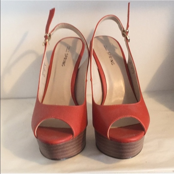 Orange Call It Spring Heels - Picture 2 of 4