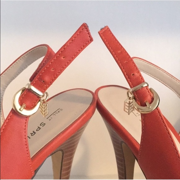 Orange Call It Spring Heels - Picture 4 of 4