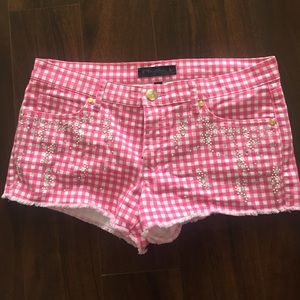 Juicy Couture Gingham shorts