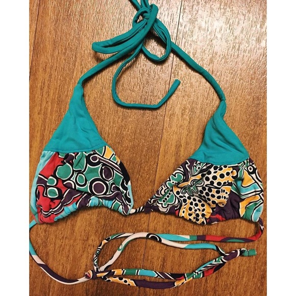 San Lorenzo triangle bikini top