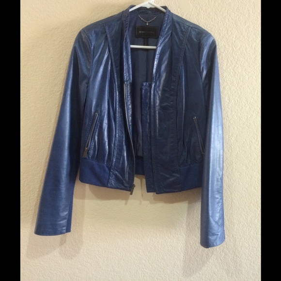 Bcbg leather jacket