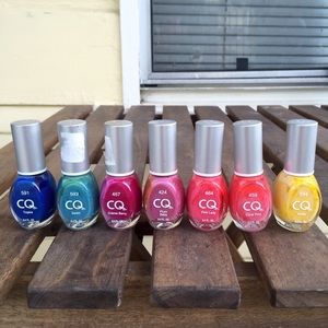 Bundle 7 CQ nail polish