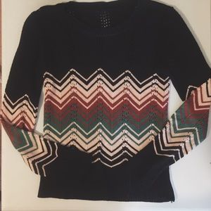 Vintage chevron sweater!