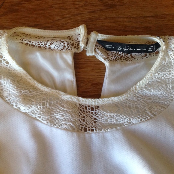 Zara white dress with a slight open back! 🌸 - Picture 3 of 4