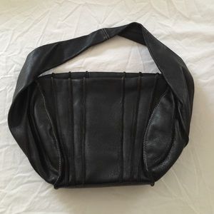🚫sold🚫Charles David Black Leather Hobo Bag