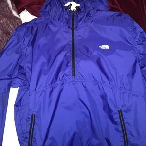 North face jacket perfect condition royal blue!