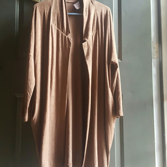 Suede like kimono :)