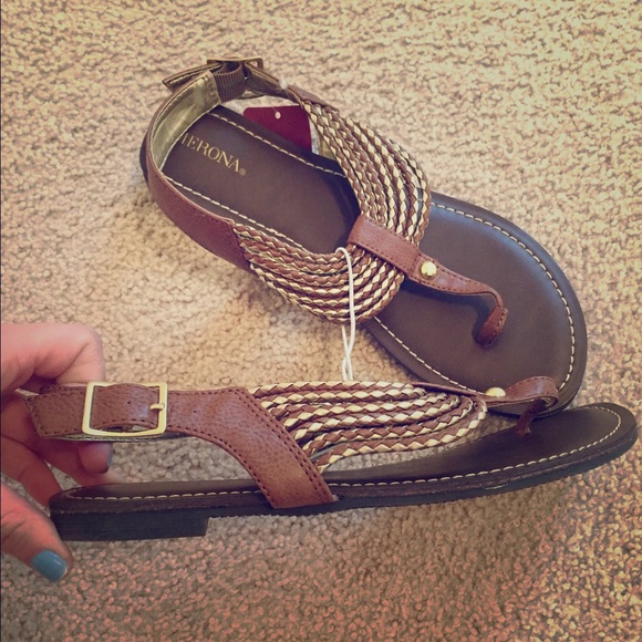 Brown sandals