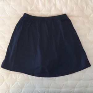 In-Between Basic Tennis Skort Skirt Navy Blue M