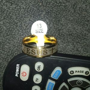 Jesus ring.