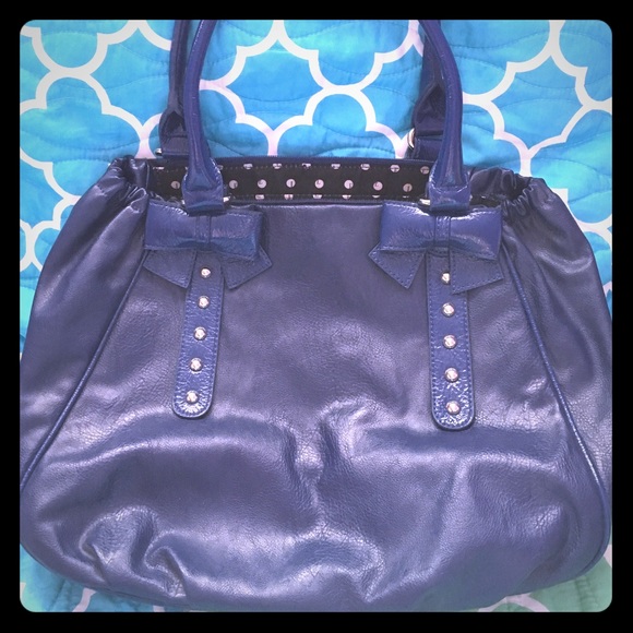 Never used blue ELLE brand large purse