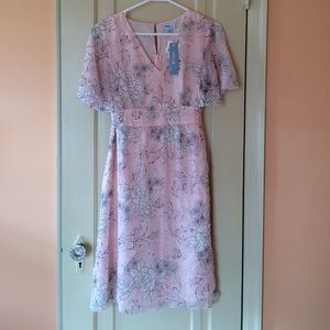 Mimi Maternity Silk Dress