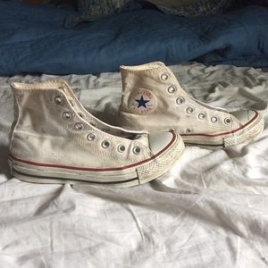 White High Top Converse