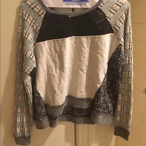 Sweater with different designs