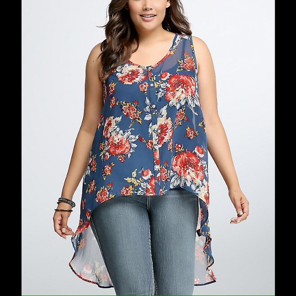 Torrid Tops - Hi lo tank