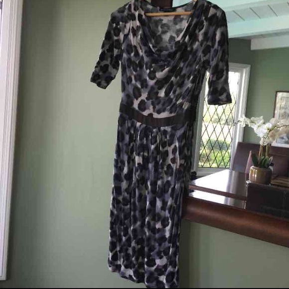 Banana Republic animal print Viscose dress