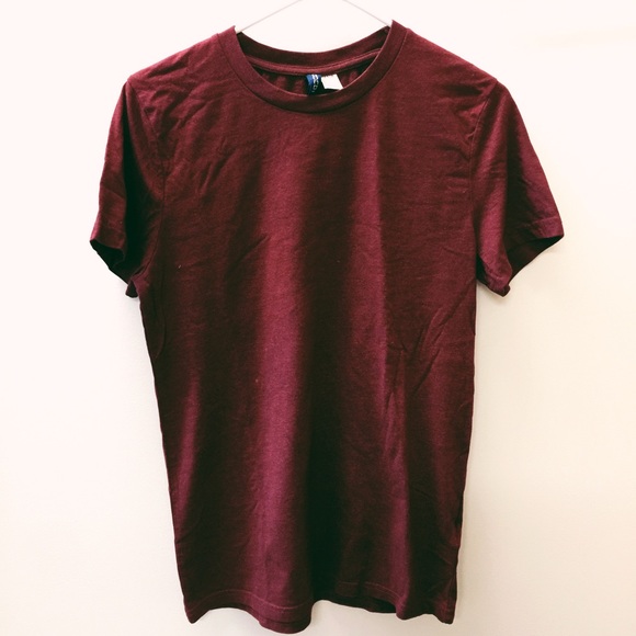 H&M Maroon T-Shirt