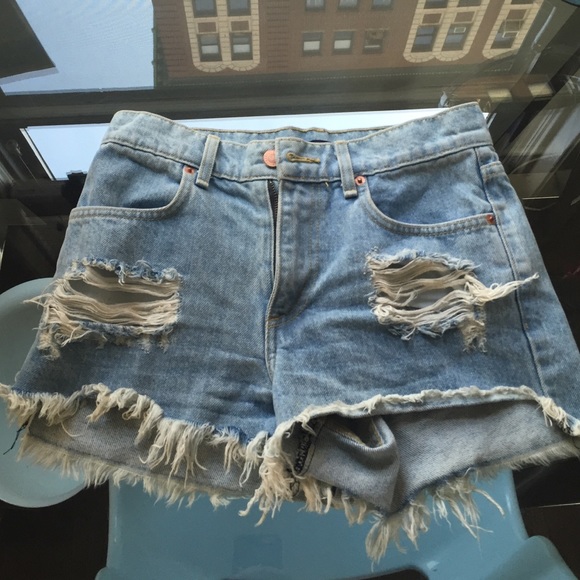 Brandy Melville Jean shorts!