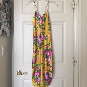 Floral Silk Slip