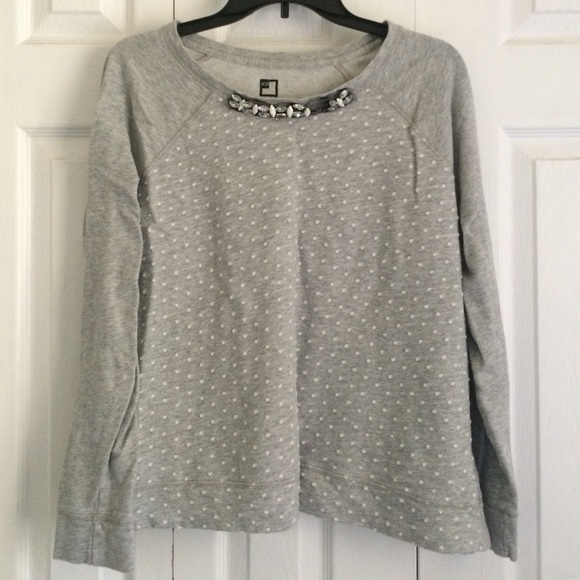 Jeweled Classic Sweater