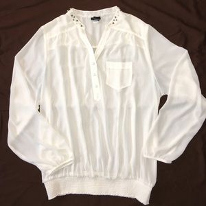 TORRID Polyester with decorated neck line