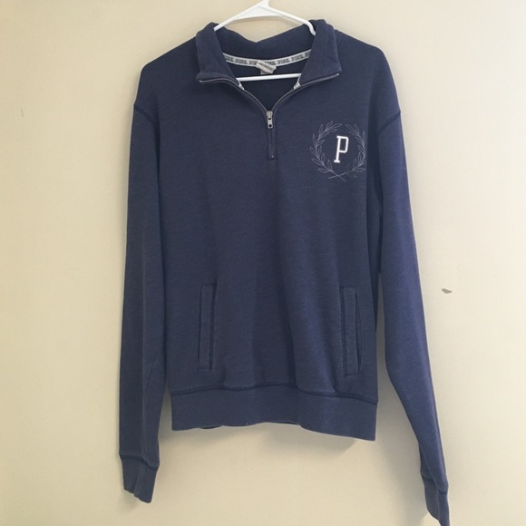VS Pink half zip