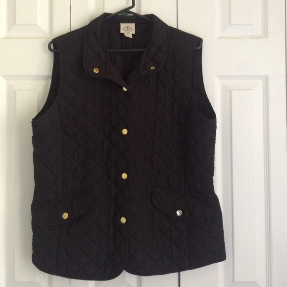 St Johns Bay Black Vest