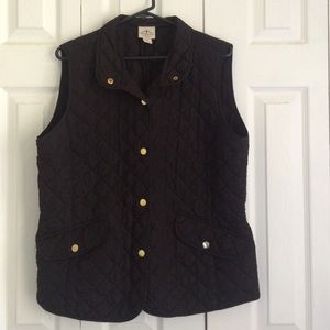 St Johns Bay Black Vest