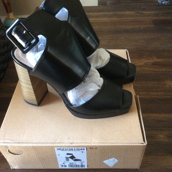 Zara black heels SALE
