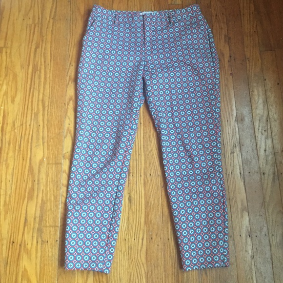 SOLD IN BUNDLE Printed ankle cut pants