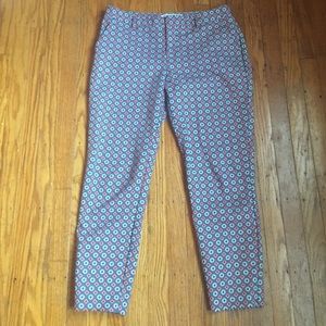 SOLD IN BUNDLE Printed ankle cut pants