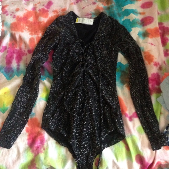 Lace up bodysuit